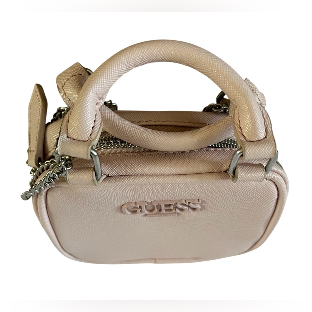 Hostess Pick 🔥 Guess Pink Mauve Mini Handbag Crossbody - Picture 5 of 15